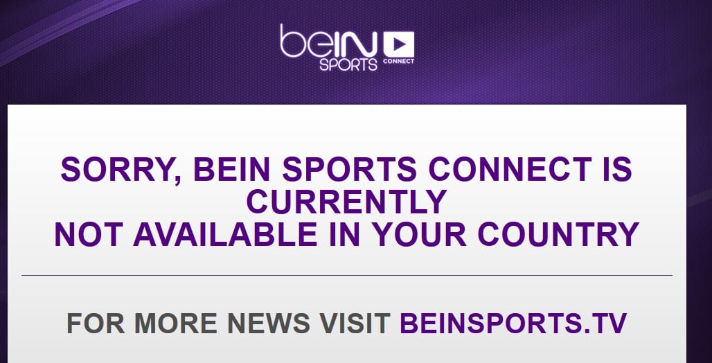 beinsports from abroad