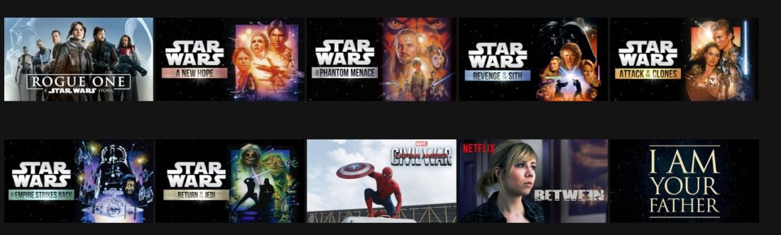 As of September 7th you can stream all these Star Wars movies on Dutch Netflix