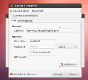 strongvpn openvpn ubuntu install