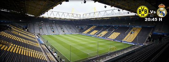 Borussia Dortmund - Real Madrid live online with VPN tonight