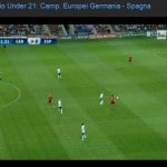 Klipp fra Tyskland - Spania i U21 EM på Rai Sport