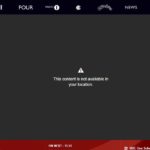 Feilmelding hvis du prøver å se på BBC online utenfor England