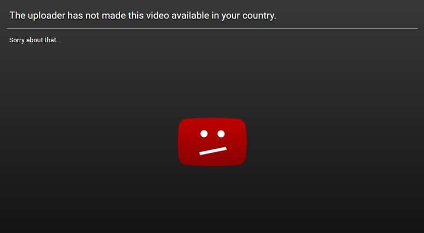 YouTube video unavailable from Hockey World Cup