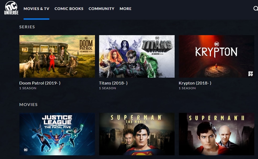 Get access to the DC Universe website abroad using a VPN.