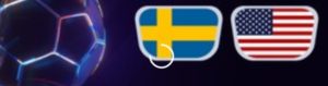 Watch Sweden vs the United States live online tonight