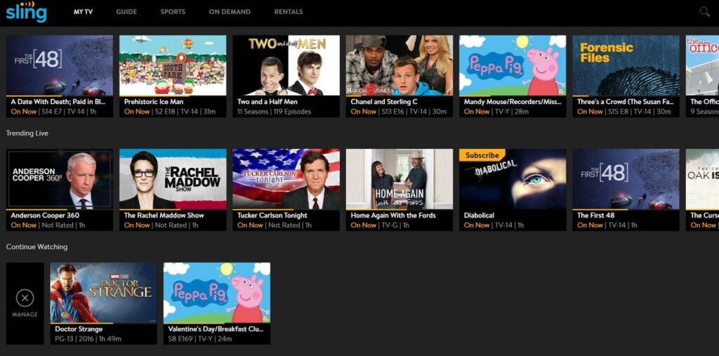 How can I watch Sling TV abroad (outside the United States)?