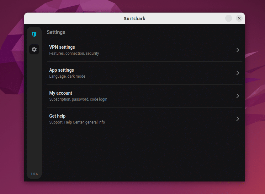 Modificar la configuración en Ubuntu