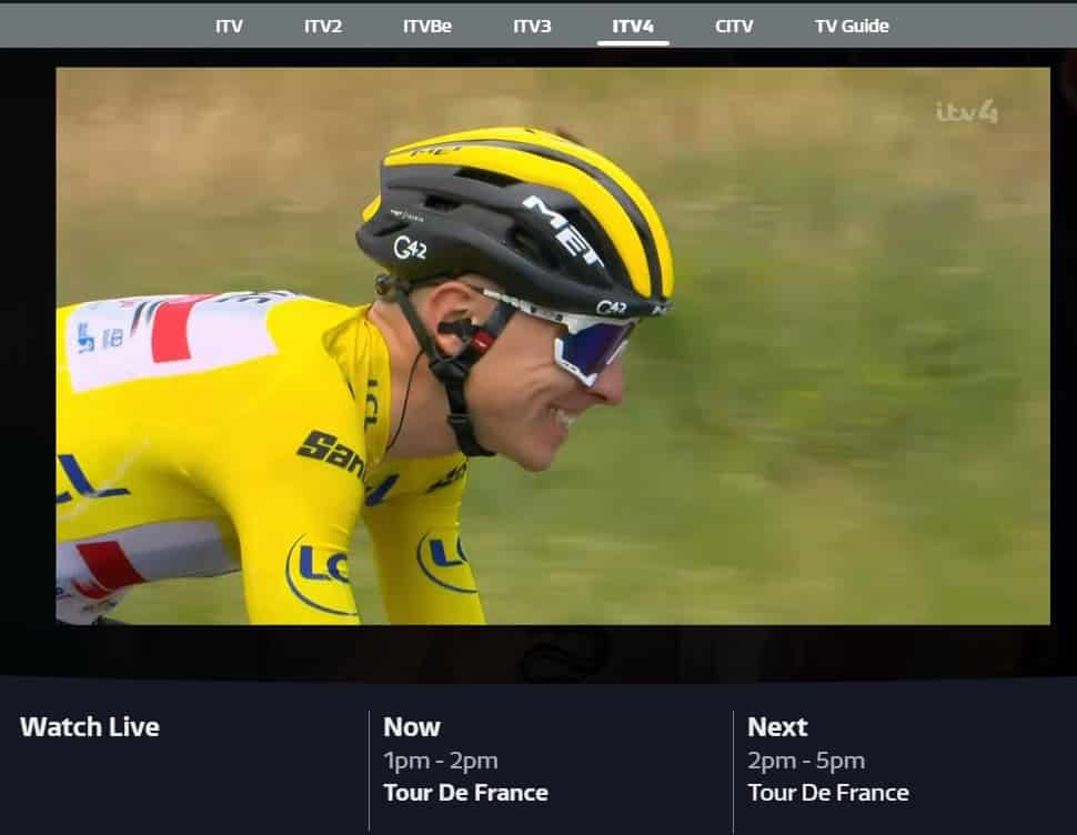 Tour de France Live-Stream ITV 4 online