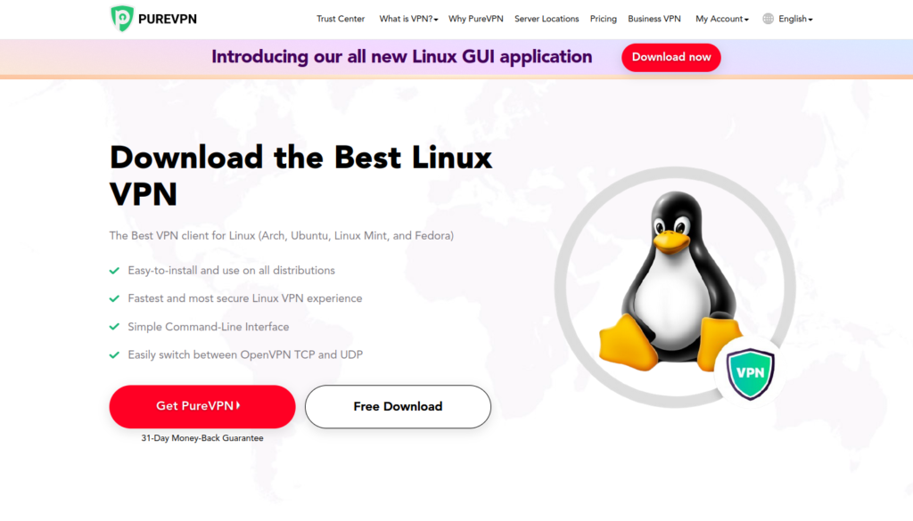 We have tested the brand new PureVPN application for Linux.