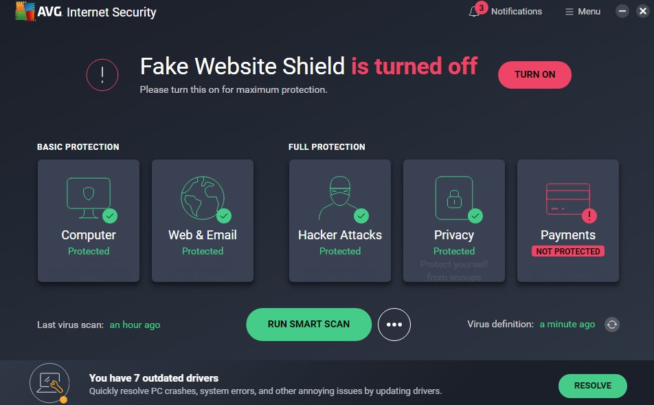 fake website shield avg vpn