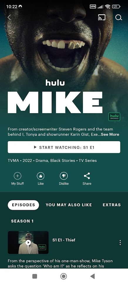 ser mike på Hulu