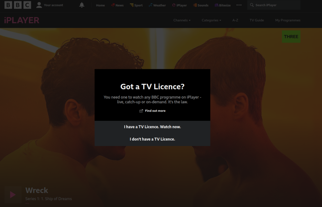 have you got a TV license