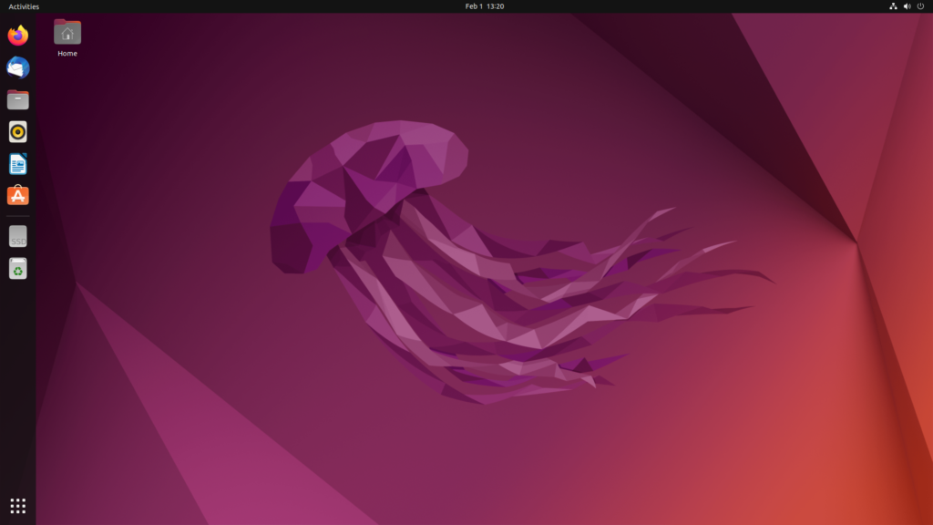 ubuntu 22.04 standard desktop