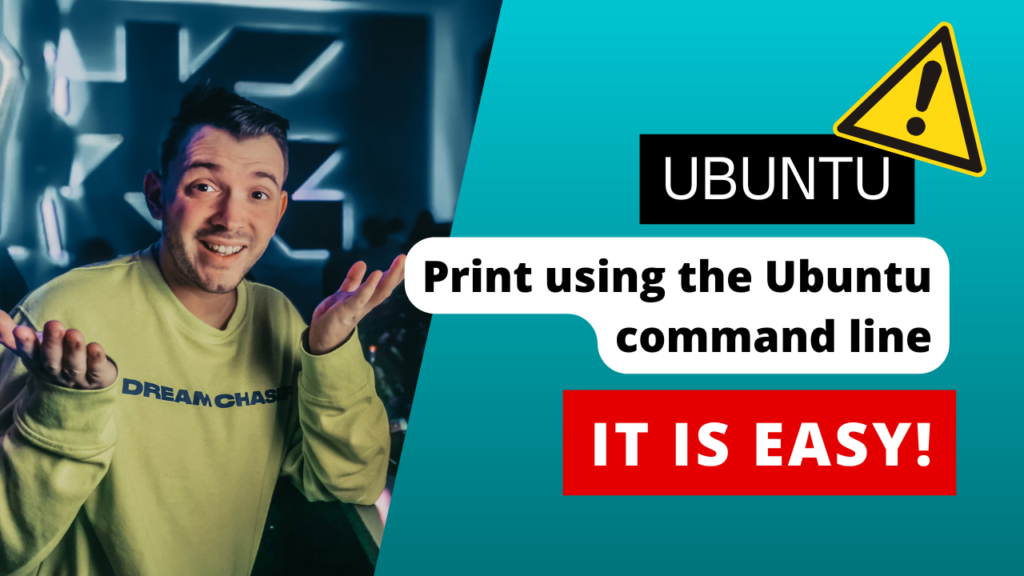 How to print from the command line in Ubuntu?
